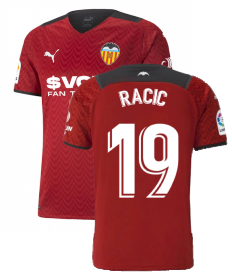 2021-2022 Valencia Away Shirt (RACIC 19)