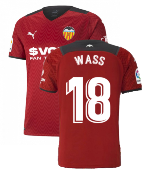 2021-2022 Valencia Away Shirt (WASS 18)