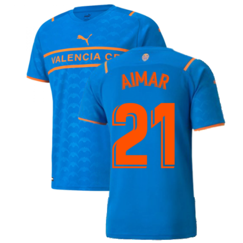 2021-2022 Valencia Third Shirt (AIMAR 21)