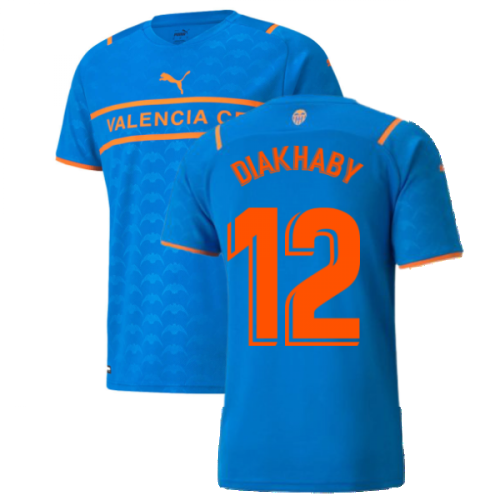 2021-2022 Valencia Third Shirt (DIAKHABY 12)