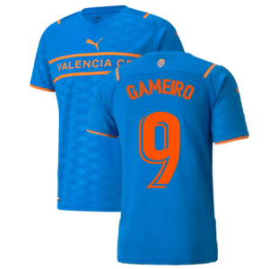 2021-2022 Valencia Third Shirt (GAMEIRO 9)