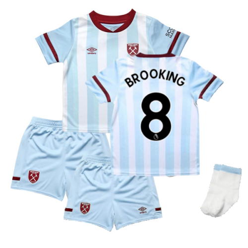 2021-2022 West Ham Away Baby Kit (BROOKING 8)