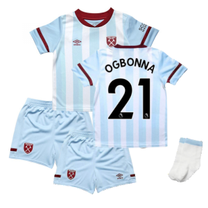 2021-2022 West Ham Away Baby Kit (OGBONNA 21)