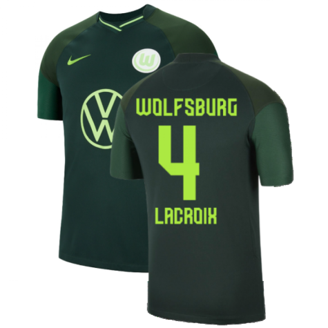 2021-2022 Wolfsburg Away Shirt (Kids) (LACROIX 4)