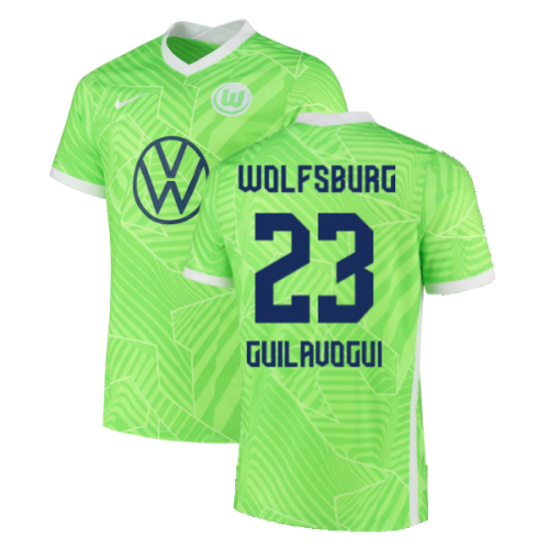 2021-2022 Wolfsburg Home Shirt (GUILAVOGUI 23)