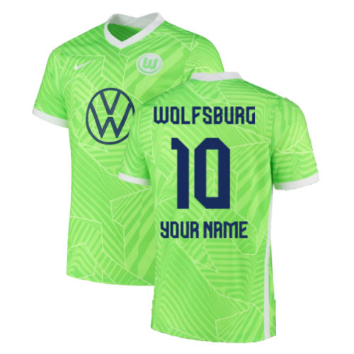 2021-2022 Wolfsburg Home Shirt (Your Name)