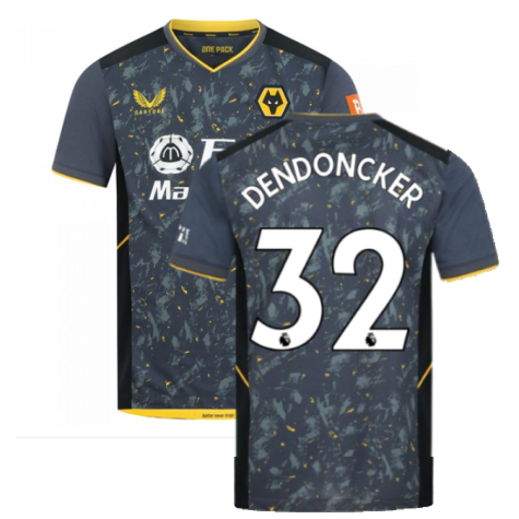 2021-2022 Wolves Away Shirt (DENDONCKER 32)