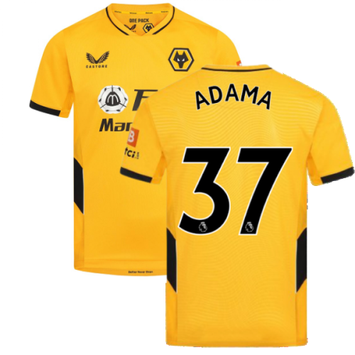 2021-2022 Wolves Home Shirt (ADAMA 37)