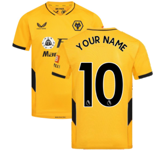 2021-2022 Wolves Home Shirt (Your Name)