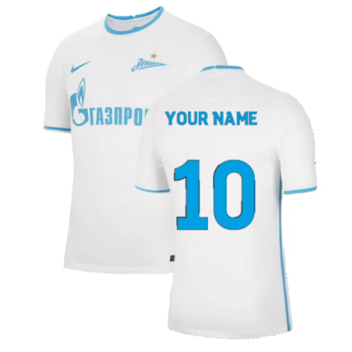 2021-2022 Zenit Away Shirt (Your Name)