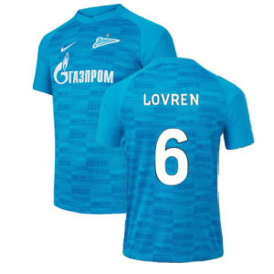 2021-2022 Zenit St Petersburg Home Shirt (Kids) (LOVREN 6)