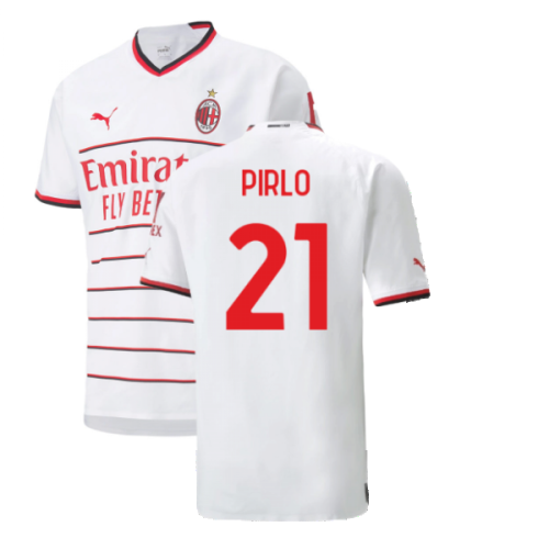 2022-2023 AC Milan Authentic Away Shirt (PIRLO 21)