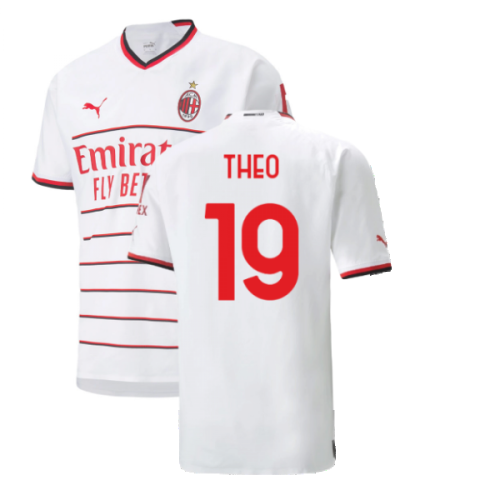 2022-2023 AC Milan Authentic Away Shirt (THEO 19)