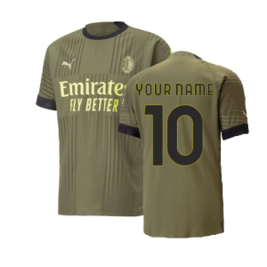 2022-2023 AC Milan Authentic Third Shirt