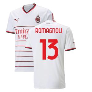 2022-2023 AC Milan Away Shirt (ROMAGNOLI 13)