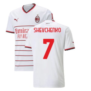 2022-2023 AC Milan Away Shirt (SHEVCHENKO 7)