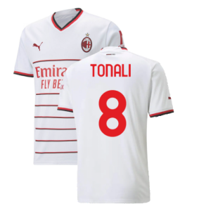 2022-2023 AC Milan Away Shirt (TONALI 8)