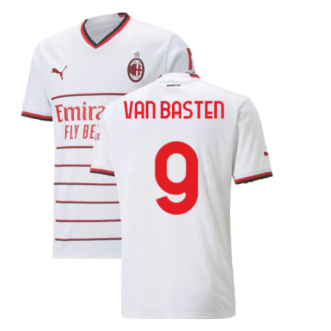 2022-2023 AC Milan Away Shirt (VAN BASTEN 9)