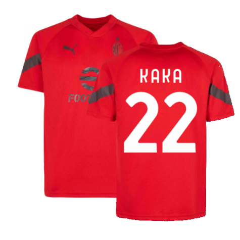 2022-2023 AC Milan Training Jersey (Red) (KAKA 22)