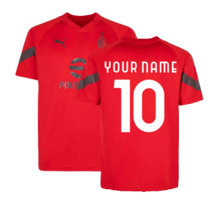 2022-2023 AC Milan Training Jersey (Red)