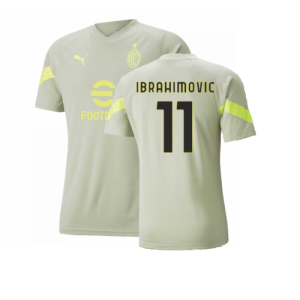 2022-2023 AC Milan Training Jersey (Spring Moss) (IBRAHIMOVIC 11)