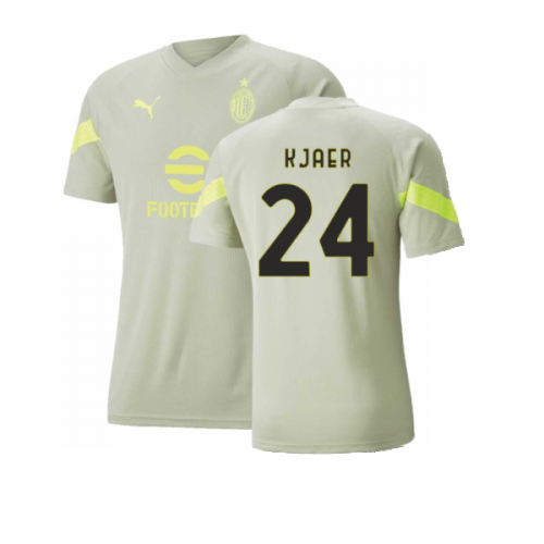 2022-2023 AC Milan Training Jersey (Spring Moss) (KJAER 24)