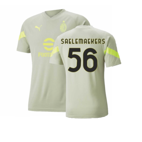 2022-2023 AC Milan Training Jersey (Spring Moss) (SAELEMAEKERS 56)