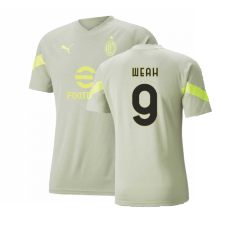 2022-2023 AC Milan Training Jersey (Spring Moss) (WEAH 9)