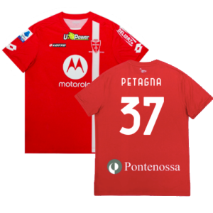 2022-2023 AC Monza Home Shirt (Petagna 37)