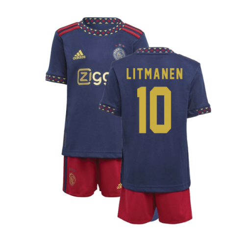 2022-2023 Ajax Away Mini Kit (LITMANEN 10)