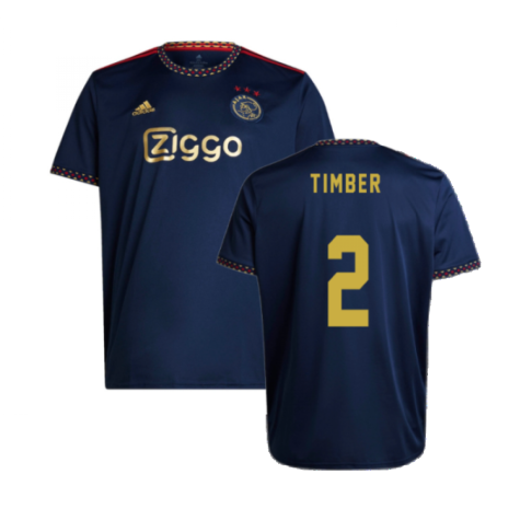 2022-2023 Ajax Away Shirt (TIMBER 2)