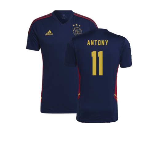 2022-2023 Ajax Training Jersey (Navy) (ANTONY 11)