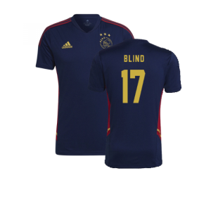 2022-2023 Ajax Training Jersey (Navy) (BLIND 17)