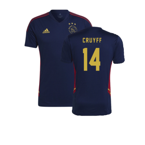 2022-2023 Ajax Training Jersey (Navy) (CRUYFF 14)