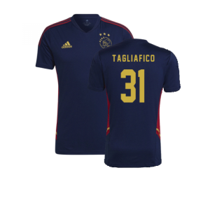 2022-2023 Ajax Training Jersey (Navy) (TAGLIAFICO 31)