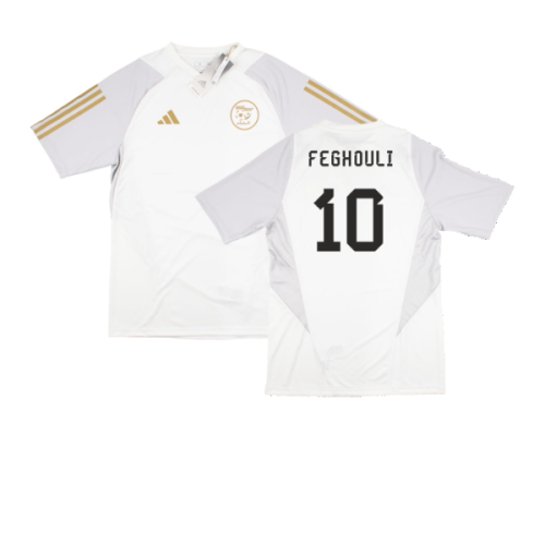 2022-2023 Algeria Training Jersey (White) (FEGHOULI 10)