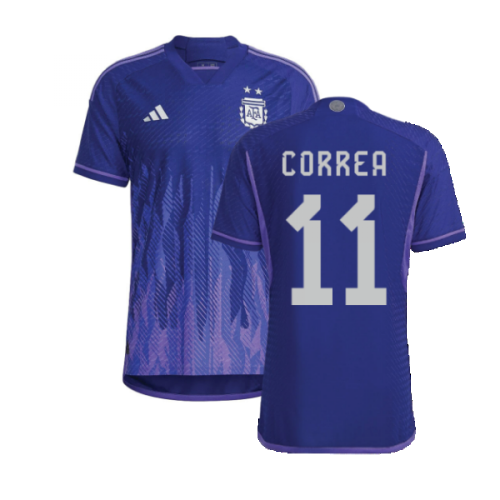 2022-2023 Argentina Authentic Away Shirt (CORREA 11)