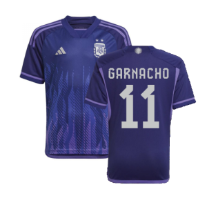 2022-2023 Argentina Away Shirt (Kids) (GARNACHO 11)