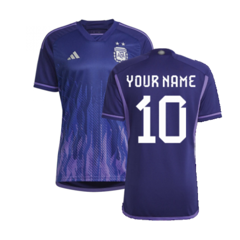 2022-2023 Argentina Away Shirt (Your Name)