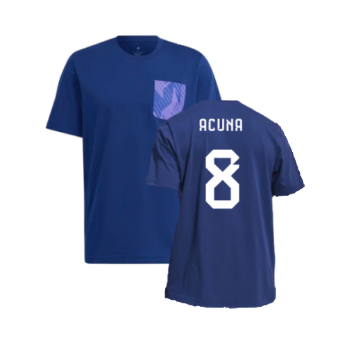 2022-2023 Argentina DNA Graphic Tee (Night Indigo) (ACUNA 8)