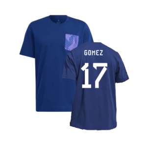 2022-2023 Argentina DNA Graphic Tee (Night Indigo) (GOMEZ 17)