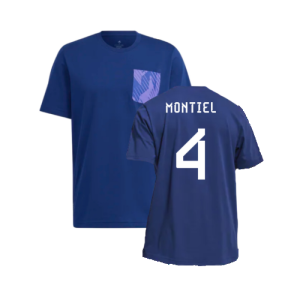 2022-2023 Argentina DNA Graphic Tee (Night Indigo) (MONTIEL 4) 2022-2023 Argentina DNA Graphic Tee (Night Indigo) (MONTIEL 4)