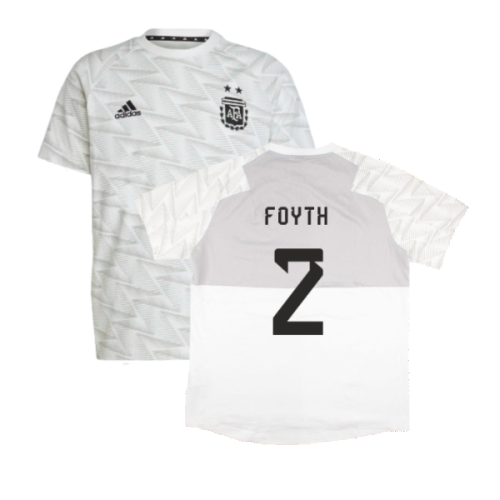 2022-2023 Argentina Game Day Travel Tee (White) (FOYTH 2)