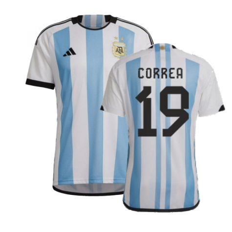 2022-2023 Argentina Home Shirt (CORREA 19)