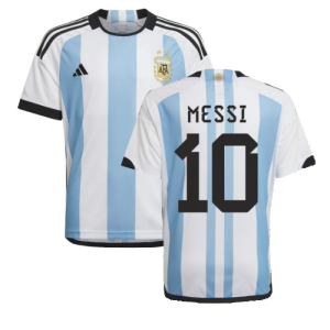 2022-2023 Argentina Home Shirt (Kids) (MESSI 10)