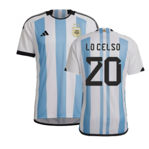 2022-2023 Argentina Home Shirt (LO CELSO 20)