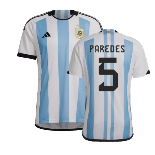 2022-2023 Argentina Home Shirt (PAREDES 5)