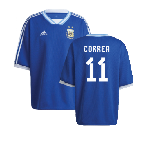 2022-2023 Argentina Icon 34 Jersey (CORREA 11)