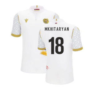 2022-2023 Armenia Away Shirt (Mkhitaryan 18)