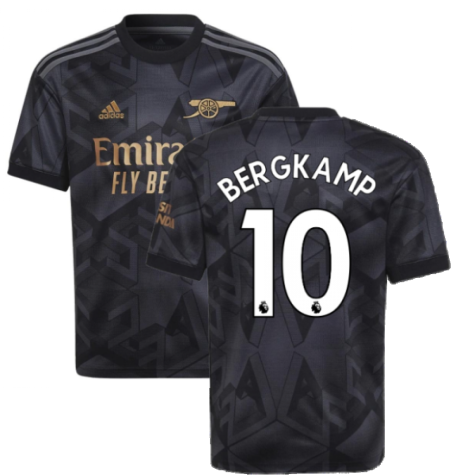 2022-2023 Arsenal Away Shirt (Kids) (BERGKAMP 10)